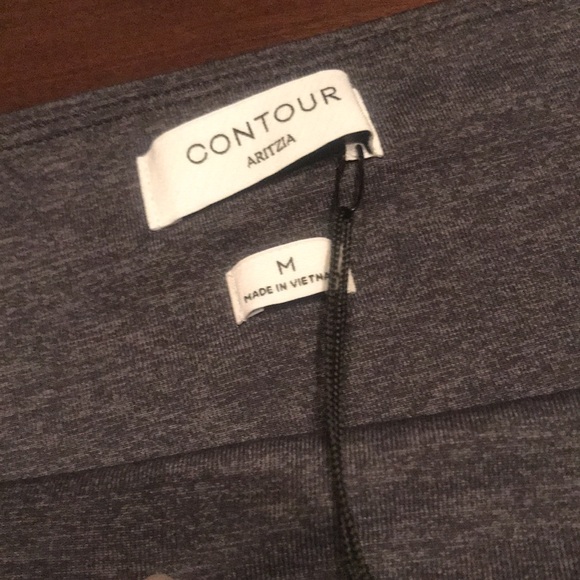 Aritzia Heather Charcoal Off-the-Shoulder Top - Picture 14 of 14